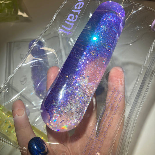 「キラキラ星&ハート」大きい棒ブラインド袋配信専用