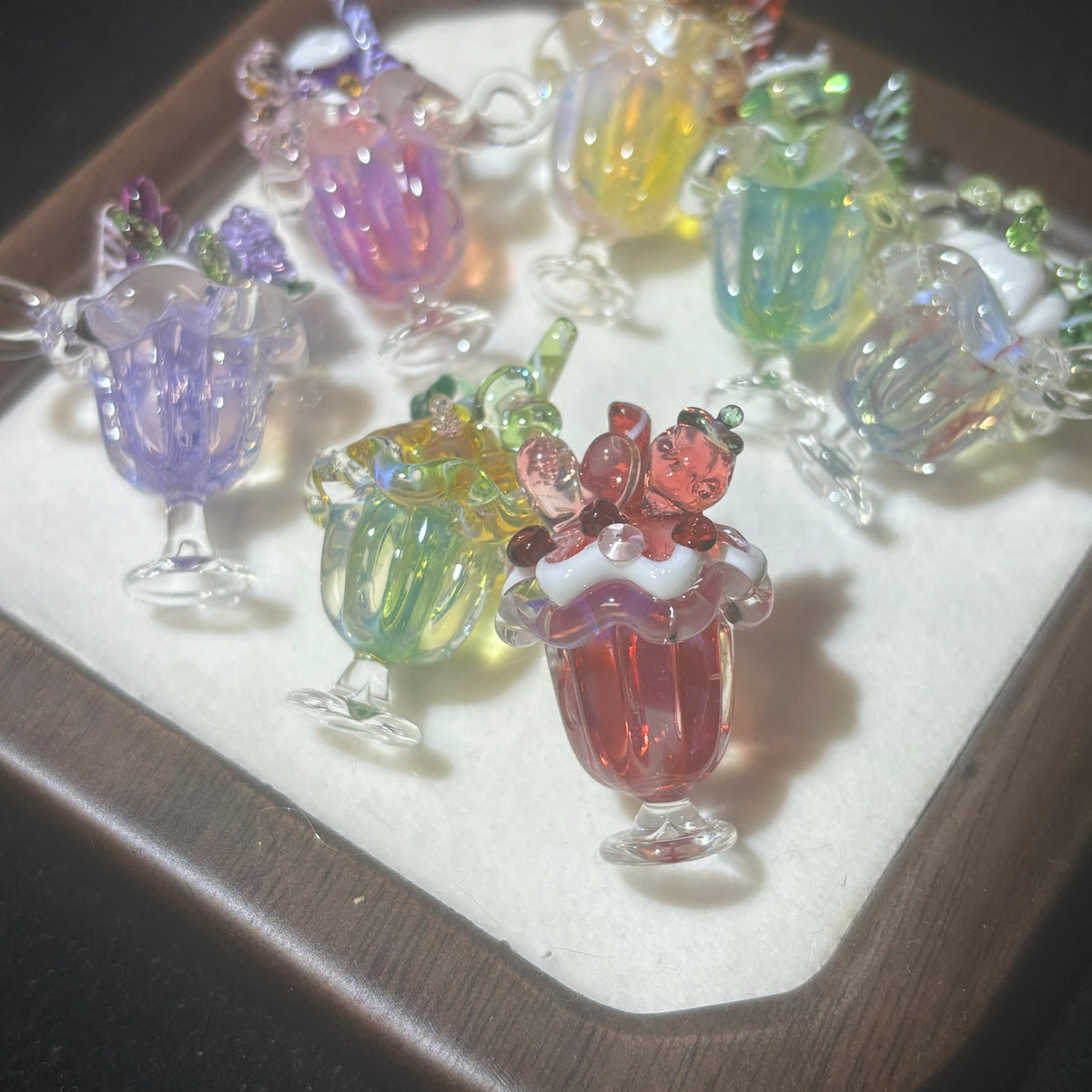 ガラス細工 パフェプリン ブラインド配信専用リンク
