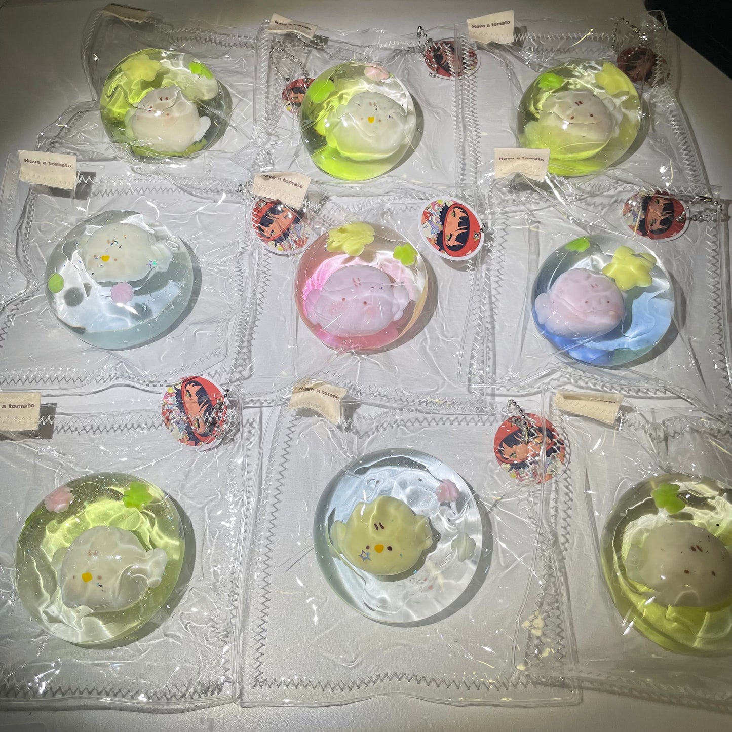 「カラフル動物水晶玉」第二弾ブラインドボックス　配信専用