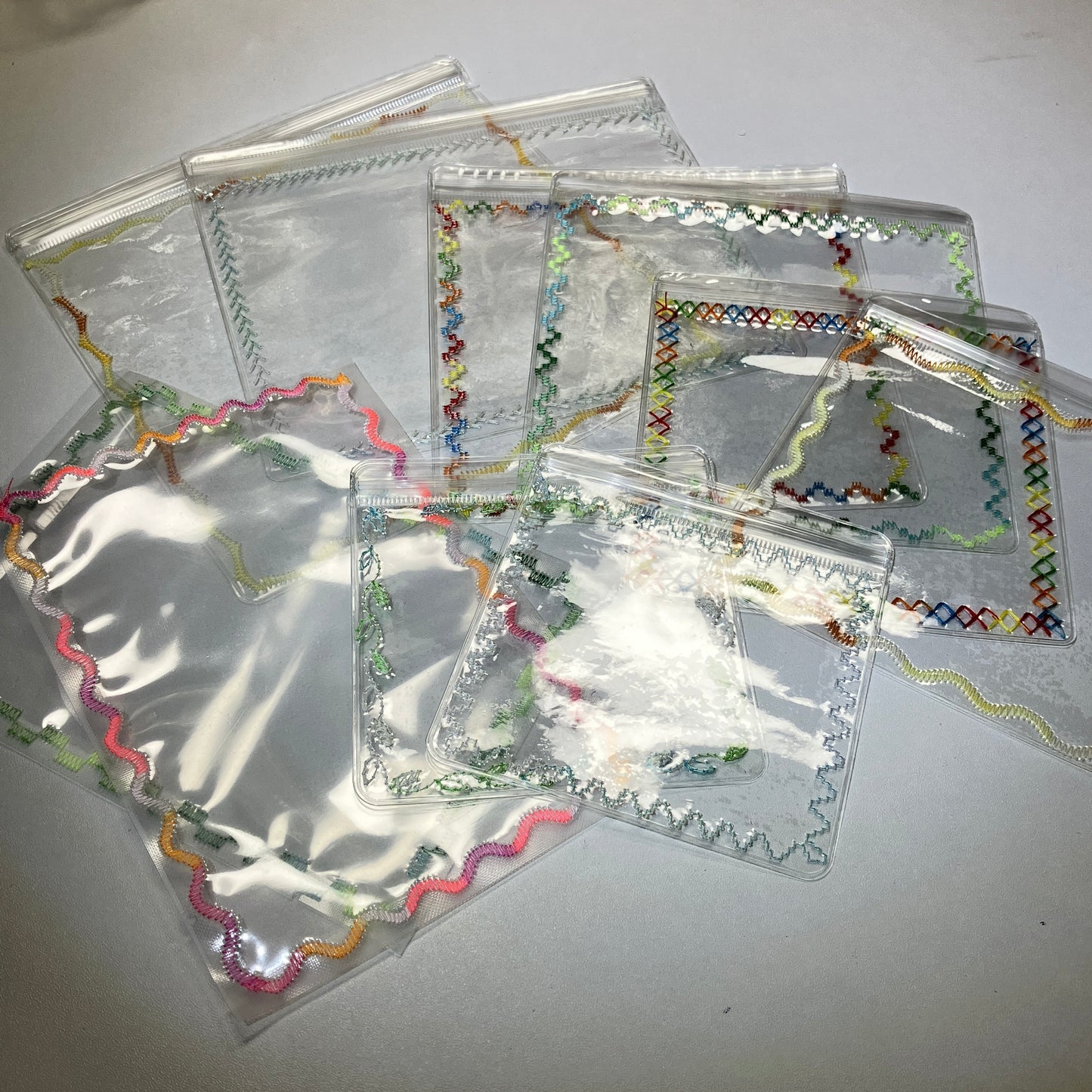 刺繍袋セット　(色はランダム)