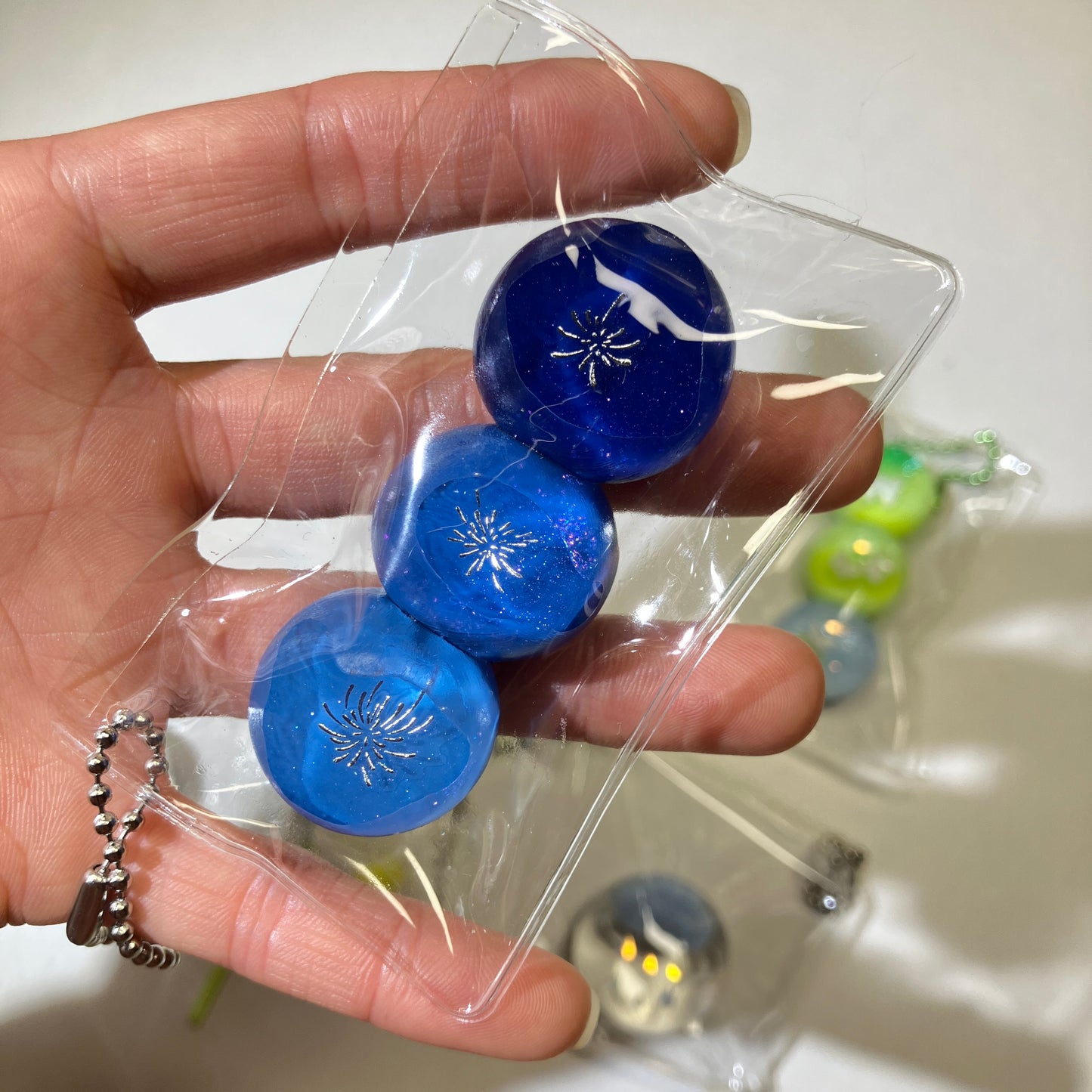 「夏の海シリーズ」花火玉ミニスクイーズ