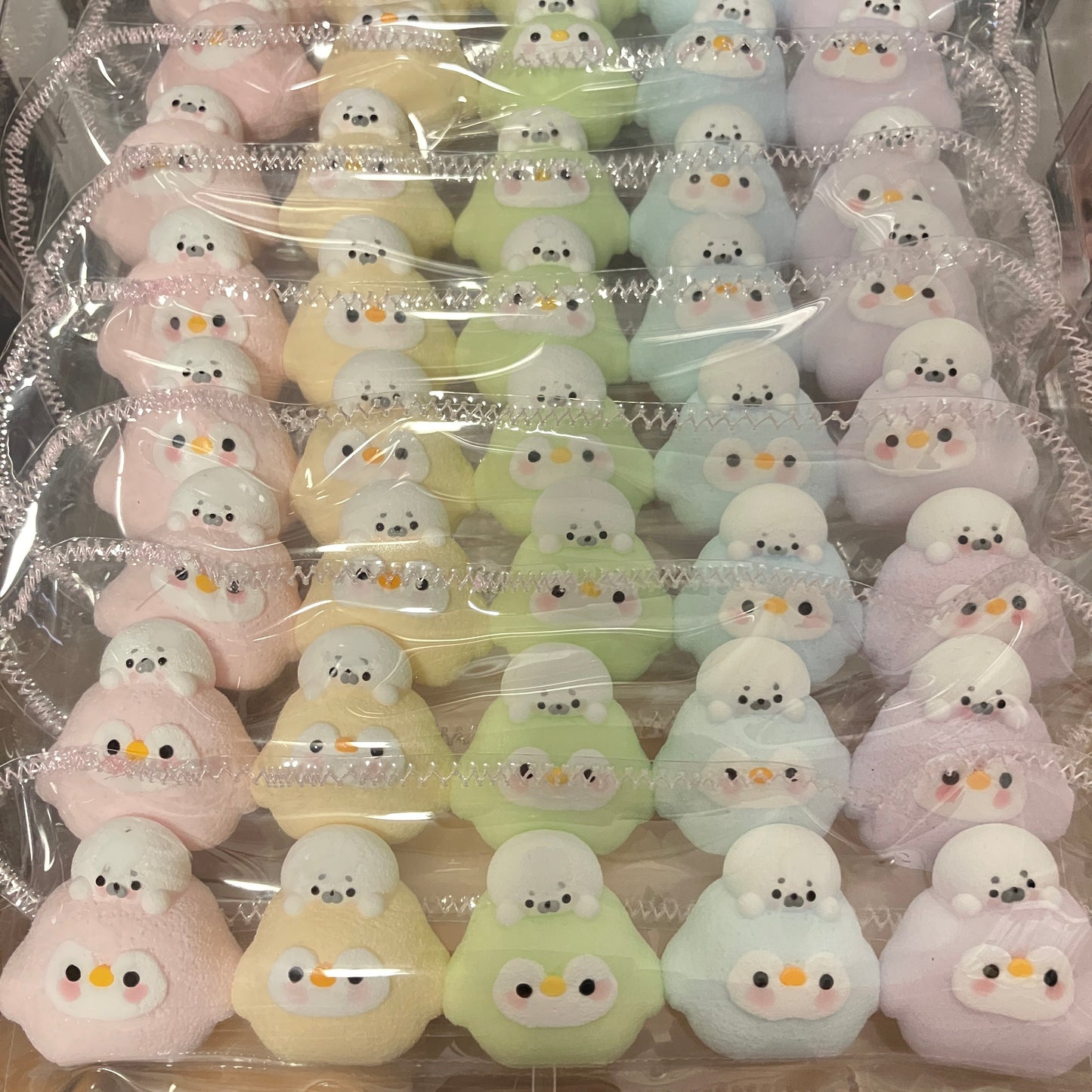 クリームレインボーペンギン