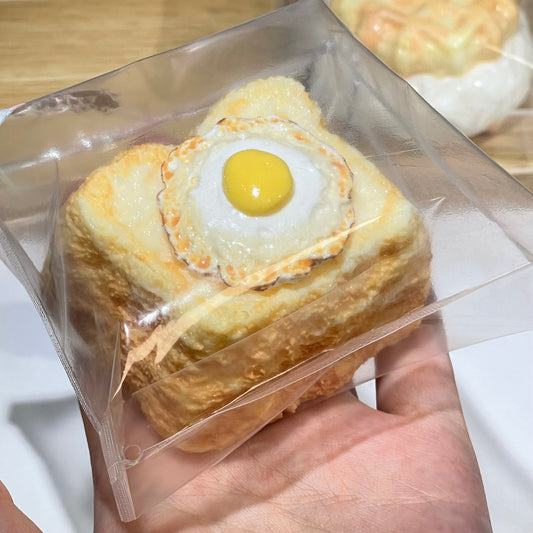 「爆破水感」玉子トースト