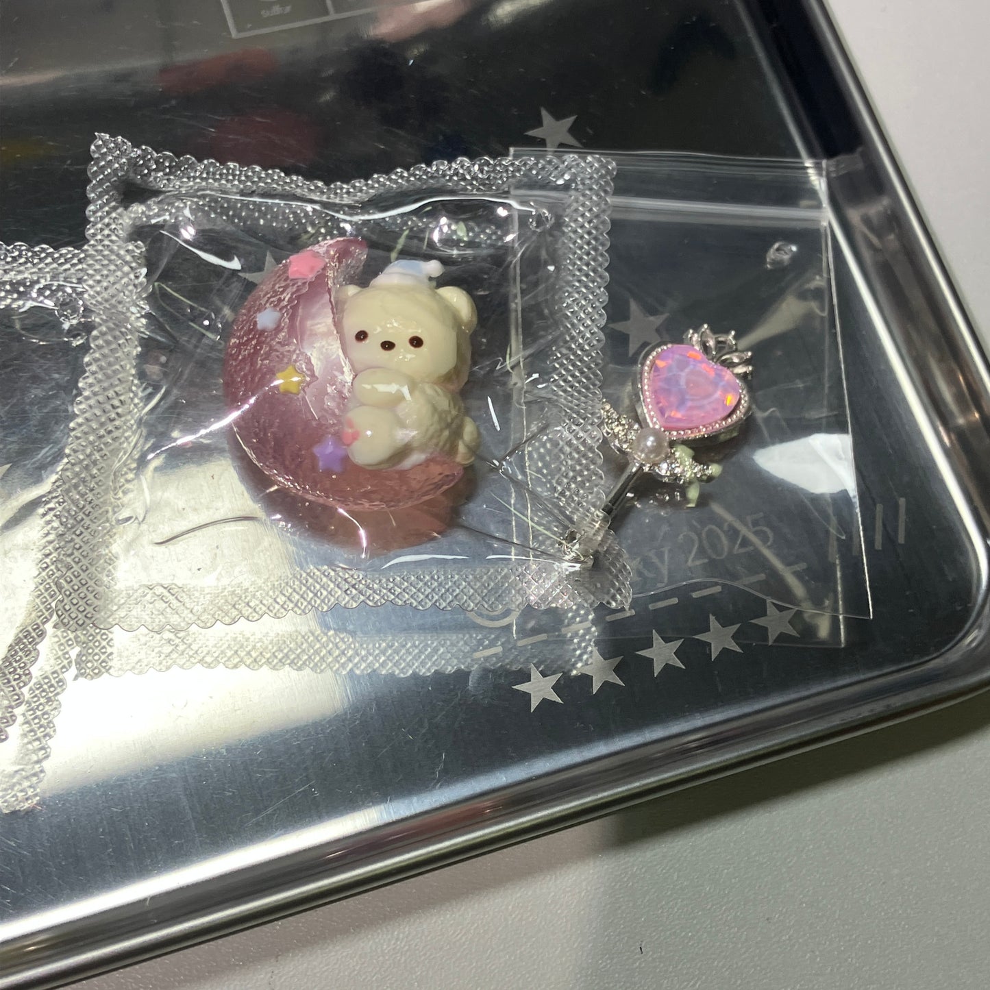 おやすみくまちゃん　光るスクイーズ