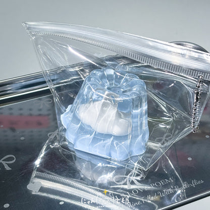 　「夏の空シリーズ」くもカヌレ　水色