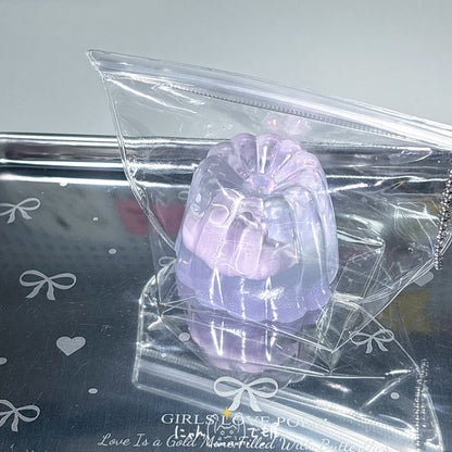 　「夏の空シリーズ」くもカヌレ　紫